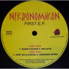 Nekronomikon - Nekronomikon - First E.P. - Nekro Editions