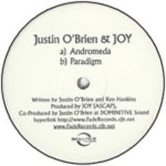 Justin O Brien & Joy - Justin O Brien & Joy - Andromeda - Fade Records 