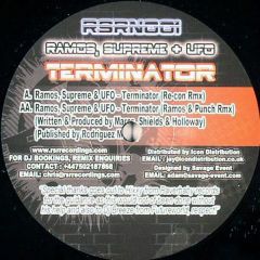 Ramos Supreme & Ufo - Ramos Supreme & Ufo - Terminator - Rsr Recordings