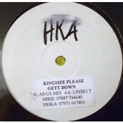Kingsize Please - Kingsize Please - Gett Down - Hka Records