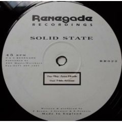 Solid State - Solid State - 74th Avenue - Renegade Rec