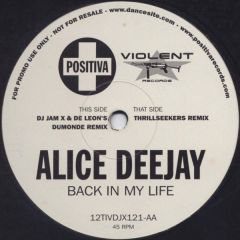 Alice DJ / DJ Jurgen - Alice DJ / DJ Jurgen - Back In My Life (Remix) - Positiva