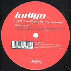 Indigo - Indigo - I Don't Know What I'd Do (If You Ever Left Me) - Euphoric