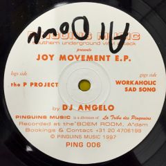 DJ Angelo - DJ Angelo - Joy Movement EP - Pinguins Music