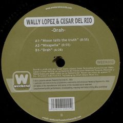 Wally Lopez & Cesar Del Rio - Wally Lopez & Cesar Del Rio - Nixon Tells The Truth - Weekend Records 
