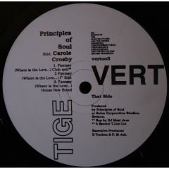Principles Of Soul - Principles Of Soul - Fantasy (Where Is The Love...) - Vert Tige