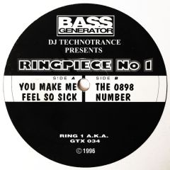 DJ Technotrace - DJ Technotrace - Ringpiece No 1 - Ringpiece Records 1