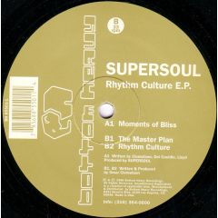 Supersoul - Supersoul - Rhythm Culture EP - Bottom Heavy