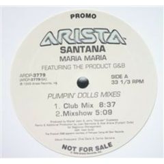 Santana - Santana - Maria Maria (Pumpin' Dolls Mixes) - Arista