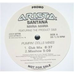 Santana - Santana - Maria Maria (Pumpin' Dolls Mixes) - Arista