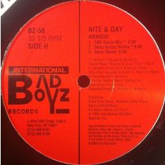 Amando - Amando - Nite & Day - International Bad Boyz Records