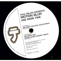 Paul Miller Presents Motion Blur - Paul Miller Presents Motion Blur - One More Time - Tetsuo