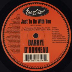 Darryl D'Bonneau - Darryl D'Bonneau - Just To Be With You - Easy Street