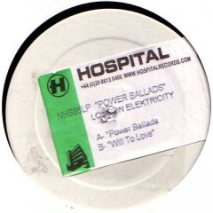 London Elektricity - London Elektricity - Power Ballads - Hospital Records