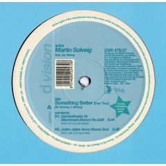 Martin Solveig Feat. Jay Sebag - Martin Solveig Feat. Jay Sebag - Something Better (Part Two) - D:vision Records