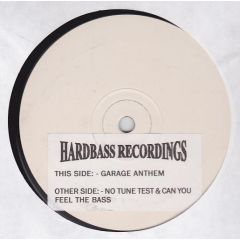Hardbass Recordings Presents - Hardbass Recordings Presents - No Tune Test - Hardbass Recordings
