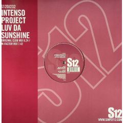 Intenso Project - Intenso Project - Luv Da Sunshine - S12 Simply Vinyl