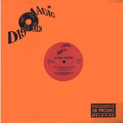 4 For Money - 4 For Money - It's A Moment In Time - Disco Magic UK
