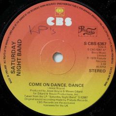 Saturday Night Band - Saturday Night Band - Come On Dance, Dance - CBS