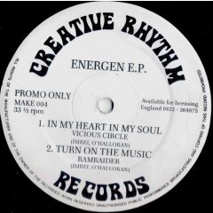 Various - Various - Energen E.P. - Creative Rhythm Records