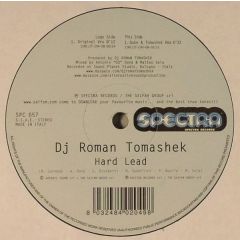 DJ Roman Tomashek - DJ Roman Tomashek - Hard Lead - Spectra Records