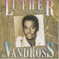 Luther Vandross - Luther Vandross - I Really Didn't Mean It - Epic