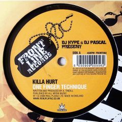 Killa Hurt (Original Sin) - Killa Hurt (Original Sin) - One Finger Technique - Frontline