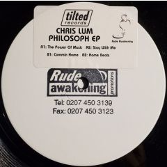 Chris Lum - Chris Lum - Philosoph EP - Tilted Records