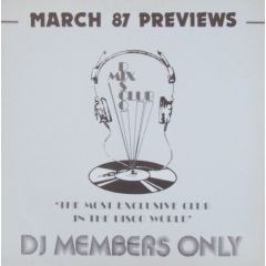 Various Artists - Various Artists - March 87 Previews - DMC