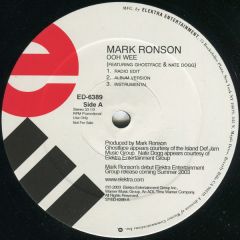 Mark Ronson  - Mark Ronson  - Ooh Wee / On The Run - Elektra