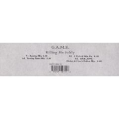 G.A.M.E. - G.A.M.E. - Killing Me Softly - Heads Or Tails