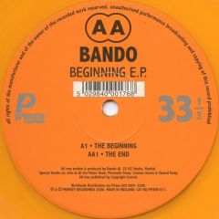 Bando - Bando - Beginning EP - Primate