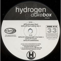 Transcendental Love Machine - Transcendental Love Machine - Satellite EP - Hydrogen Dukebox