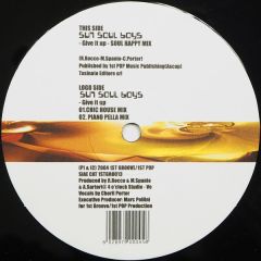 Sun Soul Boys - Sun Soul Boys - Give It Up - 1st Groove