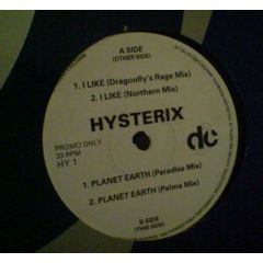 Hysterix - Hysterix - I Like / Planet Earth - Deconstruction
