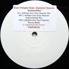 Reel People Feat. Dyanna Fearon - Reel People Feat. Dyanna Fearon - Butterflies - Papa Records