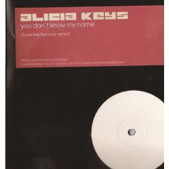 Alicia Keys - Alicia Keys - You Don't Know My Name - Not On Label (Alicia Keys)