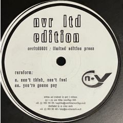 Rareform - Rareform - Can't Think, Can't See - New Vision
