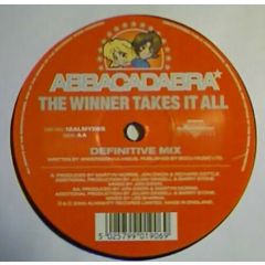 Abbacadabra - Abbacadabra - The Winner Takes It All / Take A Chance On Me - Almighty Reocrds