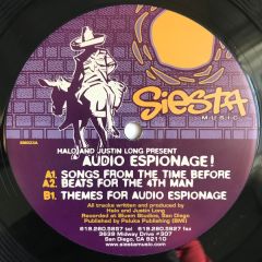 Halo & Justin Long Present - Halo & Justin Long Present - Audio Espionage! - Siesta