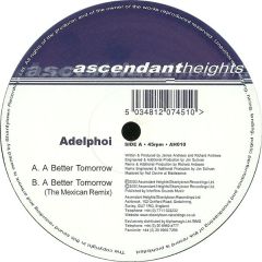Adelphoi - Adelphoi - A Better Tomorrow - Ascendant