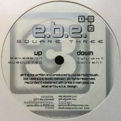 E.B.E - E.B.E - Square Three - Solid Trax