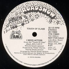 Touch Of Class - Touch Of Class - I Need Action - Roadshow