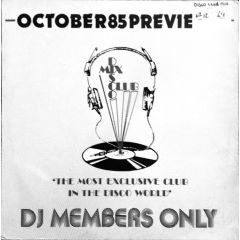 Various Artists - Various Artists - October 85 - Previews - DMC
