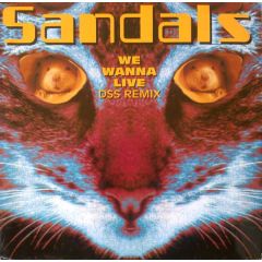 Sandals - Sandals - We Wanna Live - Opentoe