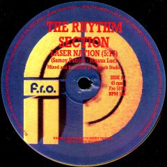 The Rhythm Section - The Rhythm Section - Laser Nation - F.R.O. Records