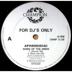 Aphrodisiac - Song Of The Siren - Champion