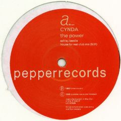 Cynda - Cynda - The Power - Pepper Records