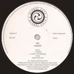 Frs (Carl Craig) - Frs (Carl Craig) - Harder - Global Cuts