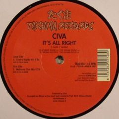 Civa - Civa - It's Alright - Takuma Records